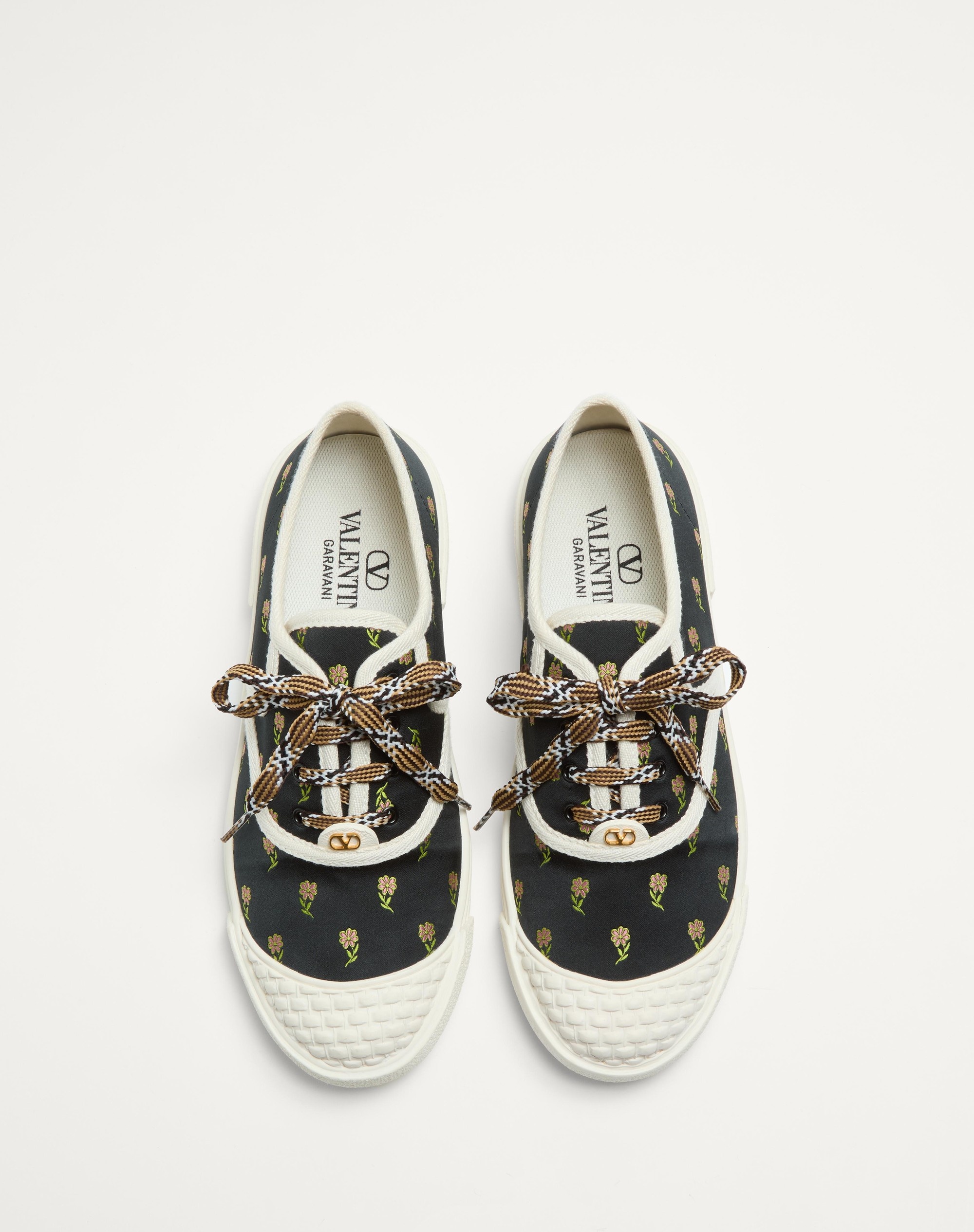 BAY BY BAY SNEAKERS IN PAPIER FLORAL FABRIC - 5