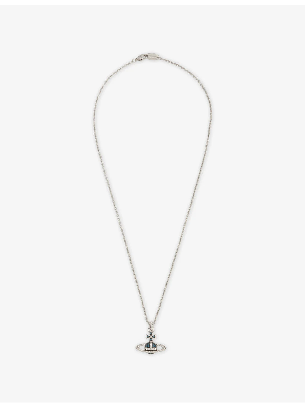 Mayfair Bas Relief Brass Pendant Necklace - 1