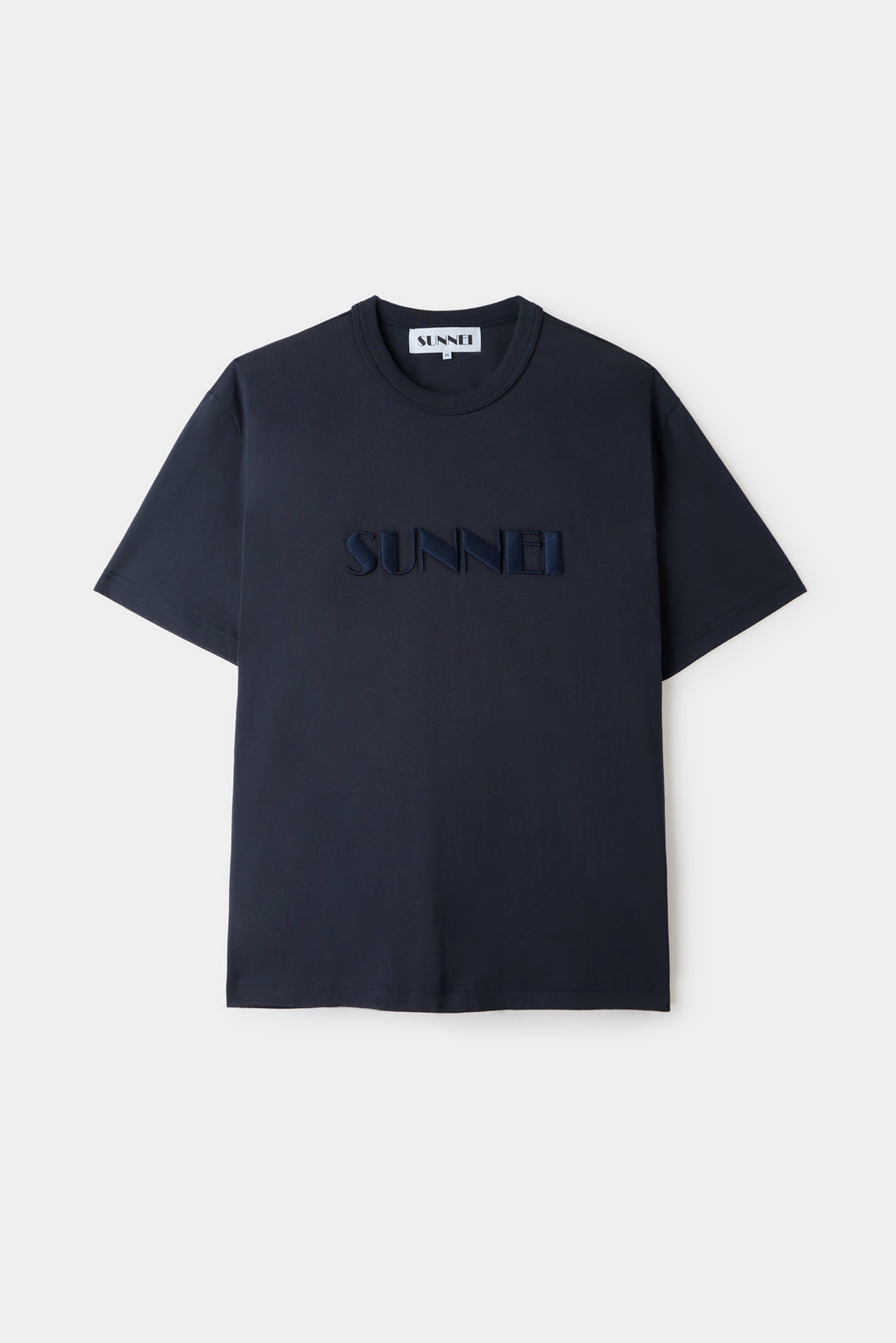 EMBROIDERED BIG LOGO T-SHIRT / blue SUNNEI - 1