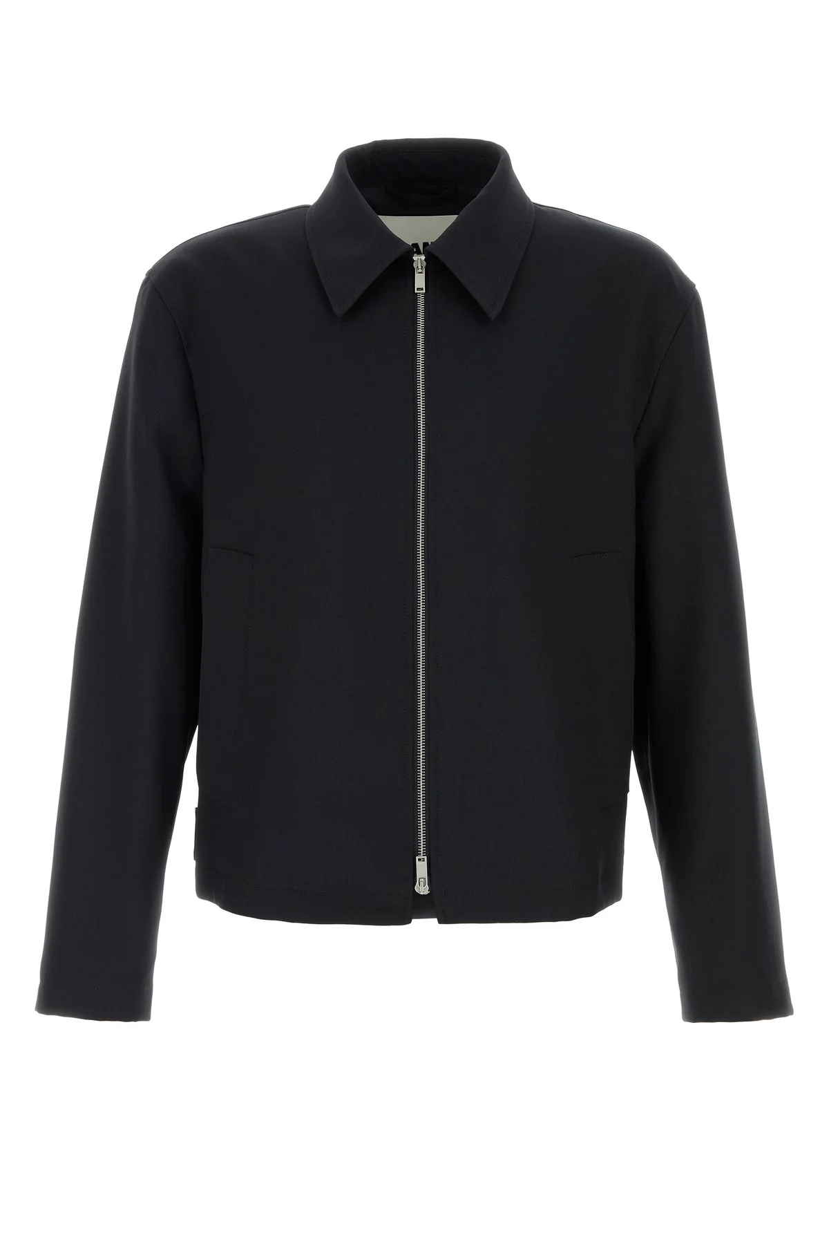 Midnight blue gabardine jacket - 1