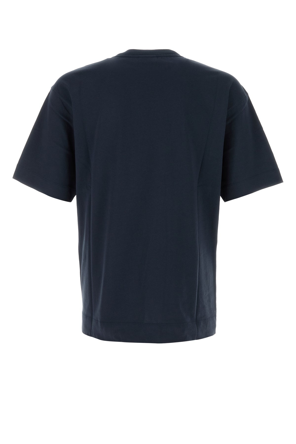 Navy blue cotton Heli t-shirt - 2