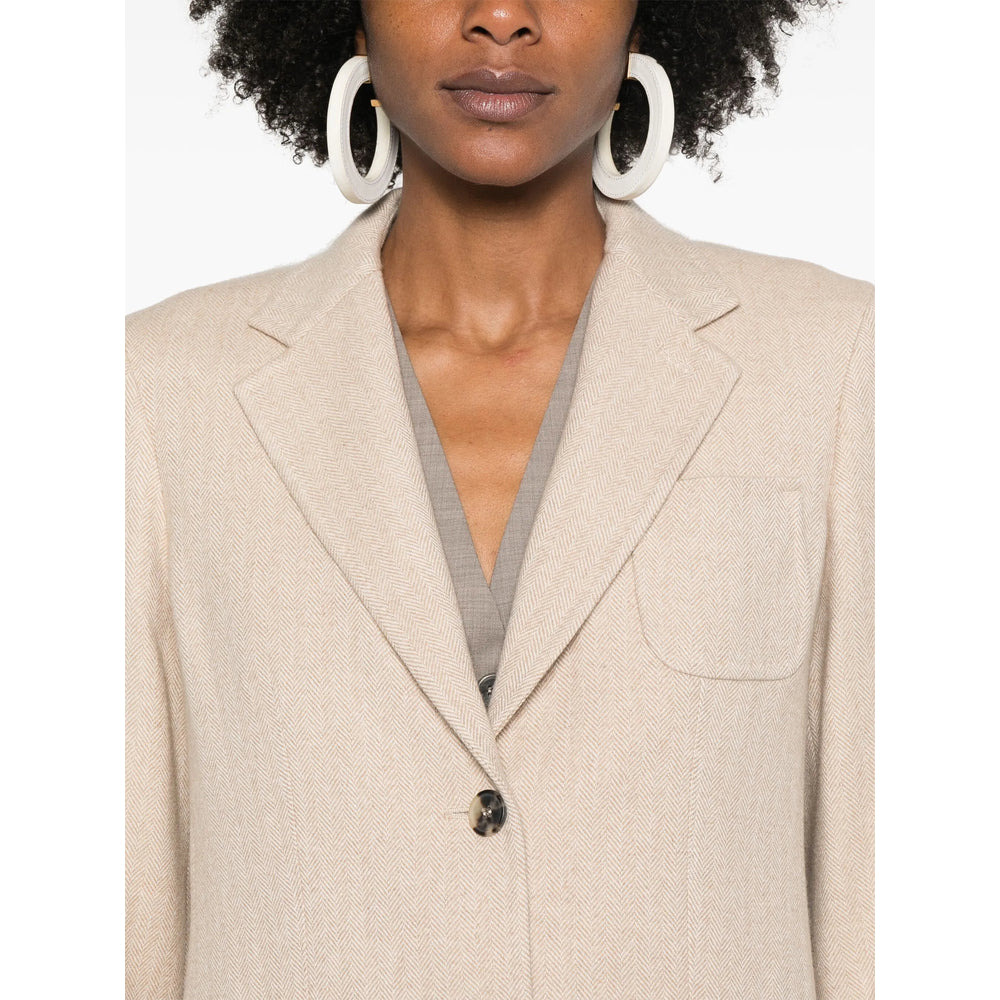 Max Mara Neutrals Jackets - Blazers Women - 4