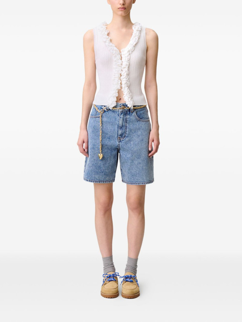 Claudie Pierlot ruffled top outlook