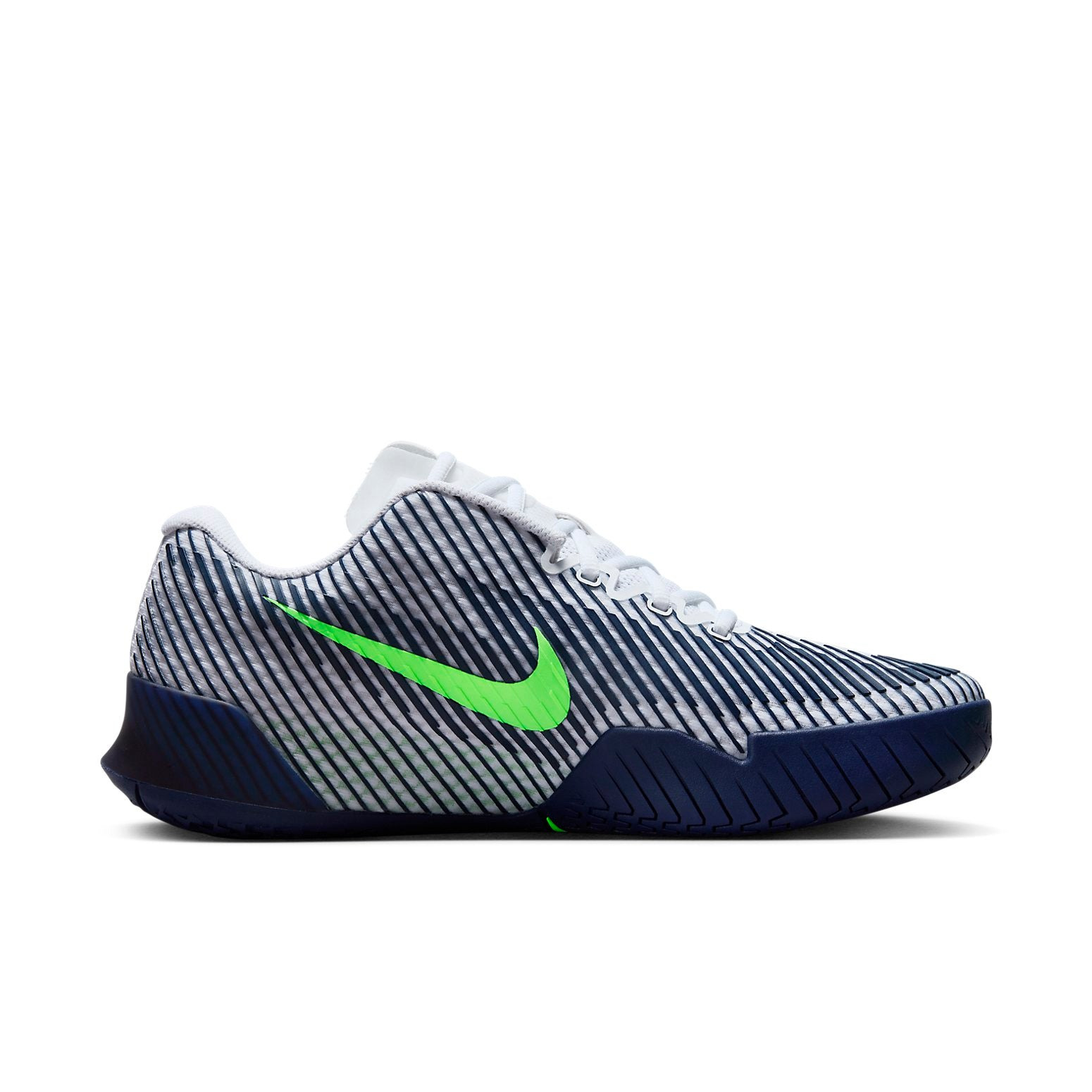 Nike Zoom Vapor 11 HC 'White Green Strike Navy' DR6966-103 - 2