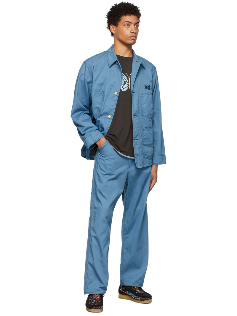NEEDLES Blue Smith's Edition Coverall Twill Shirt outlook