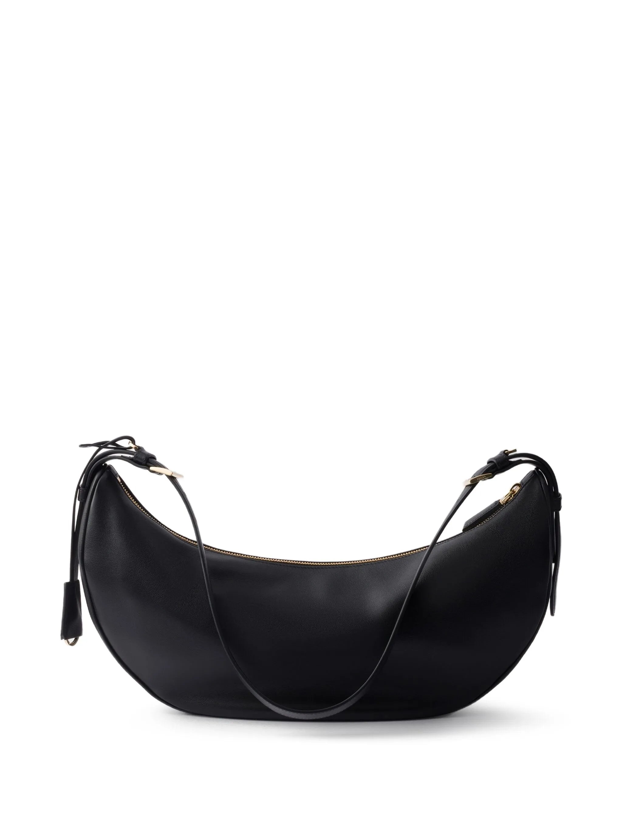 Prada Large Leather Shoulder Bag - 4