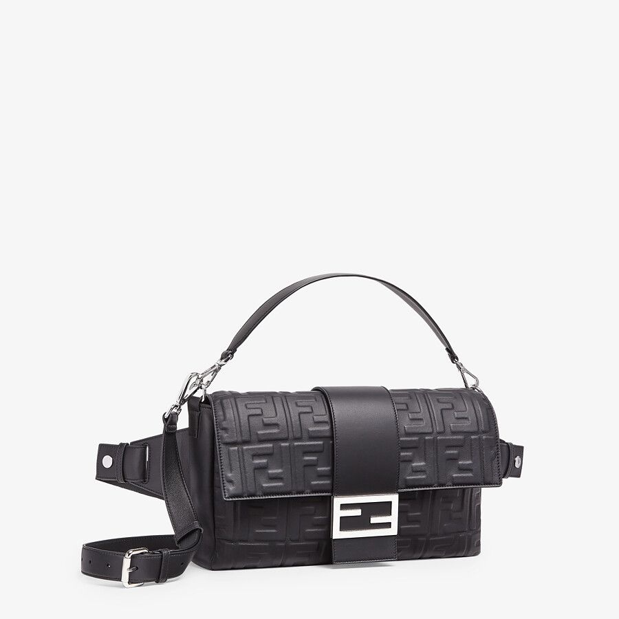 Black nappa leather bag - 2