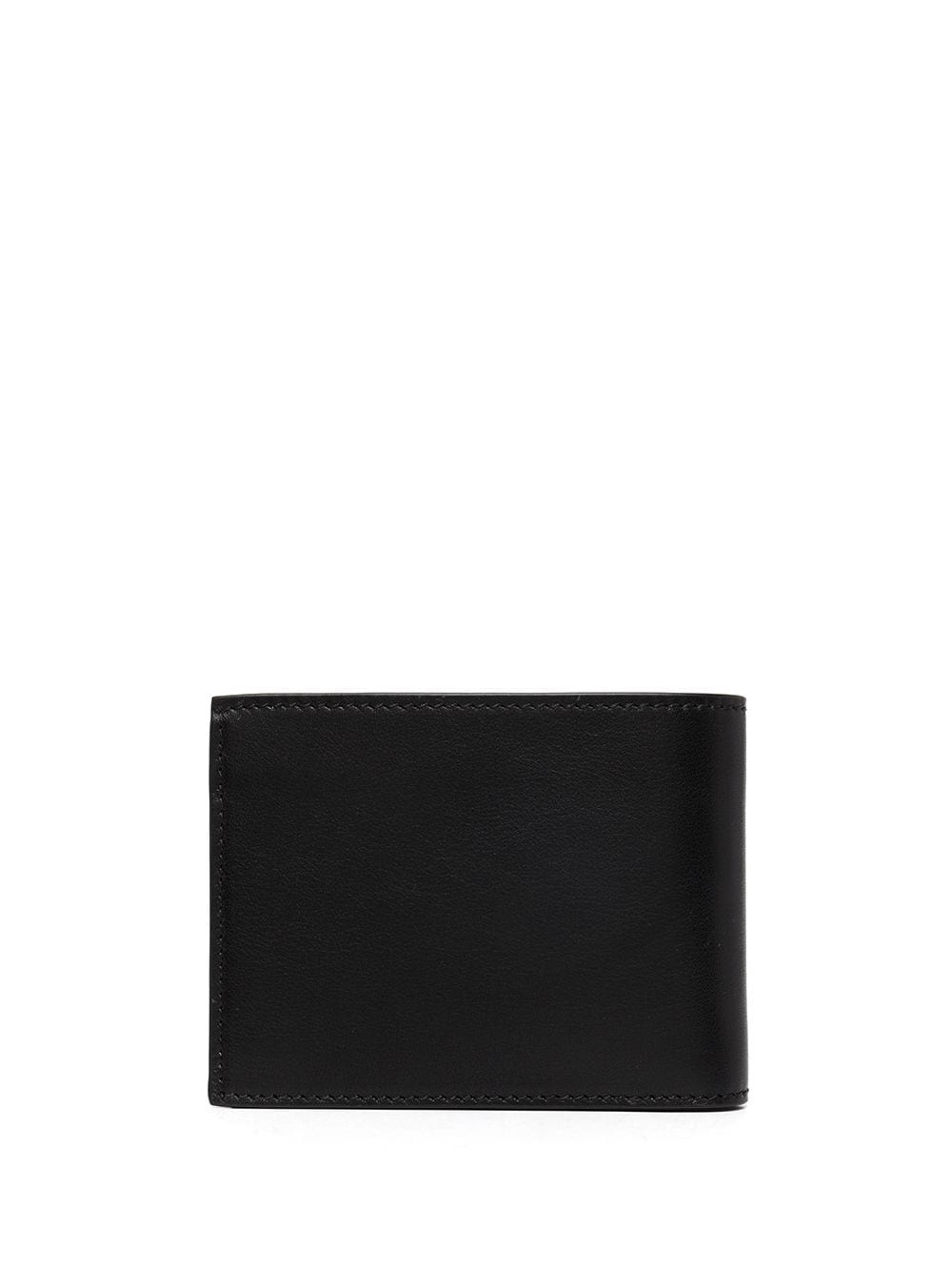logo-plaque leather wallet - 2