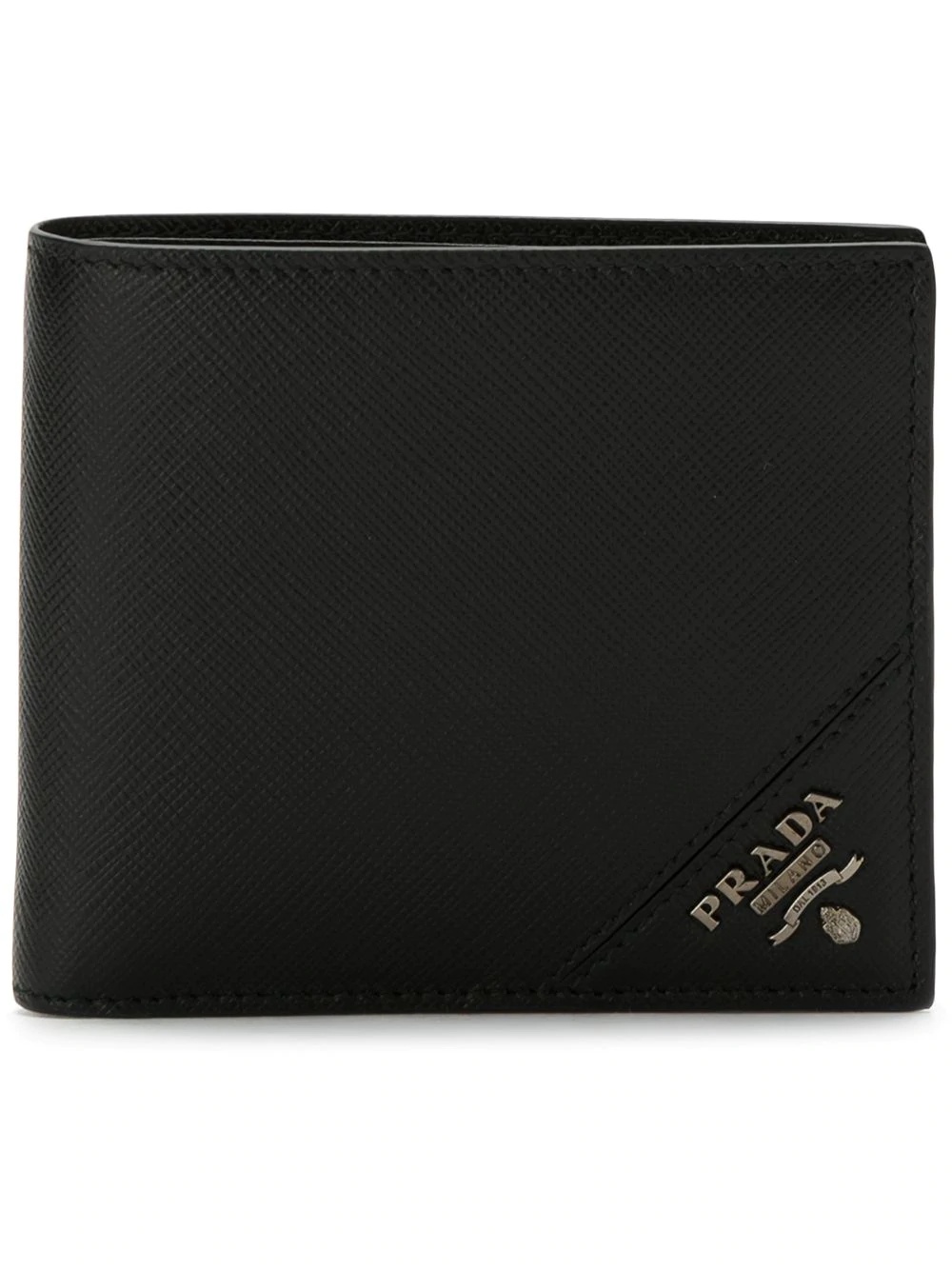 logo plaque bi-fold wallet - 1