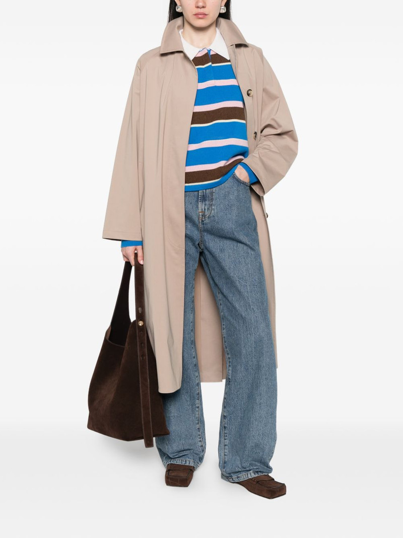 Harris Wharf London buttoned coat outlook