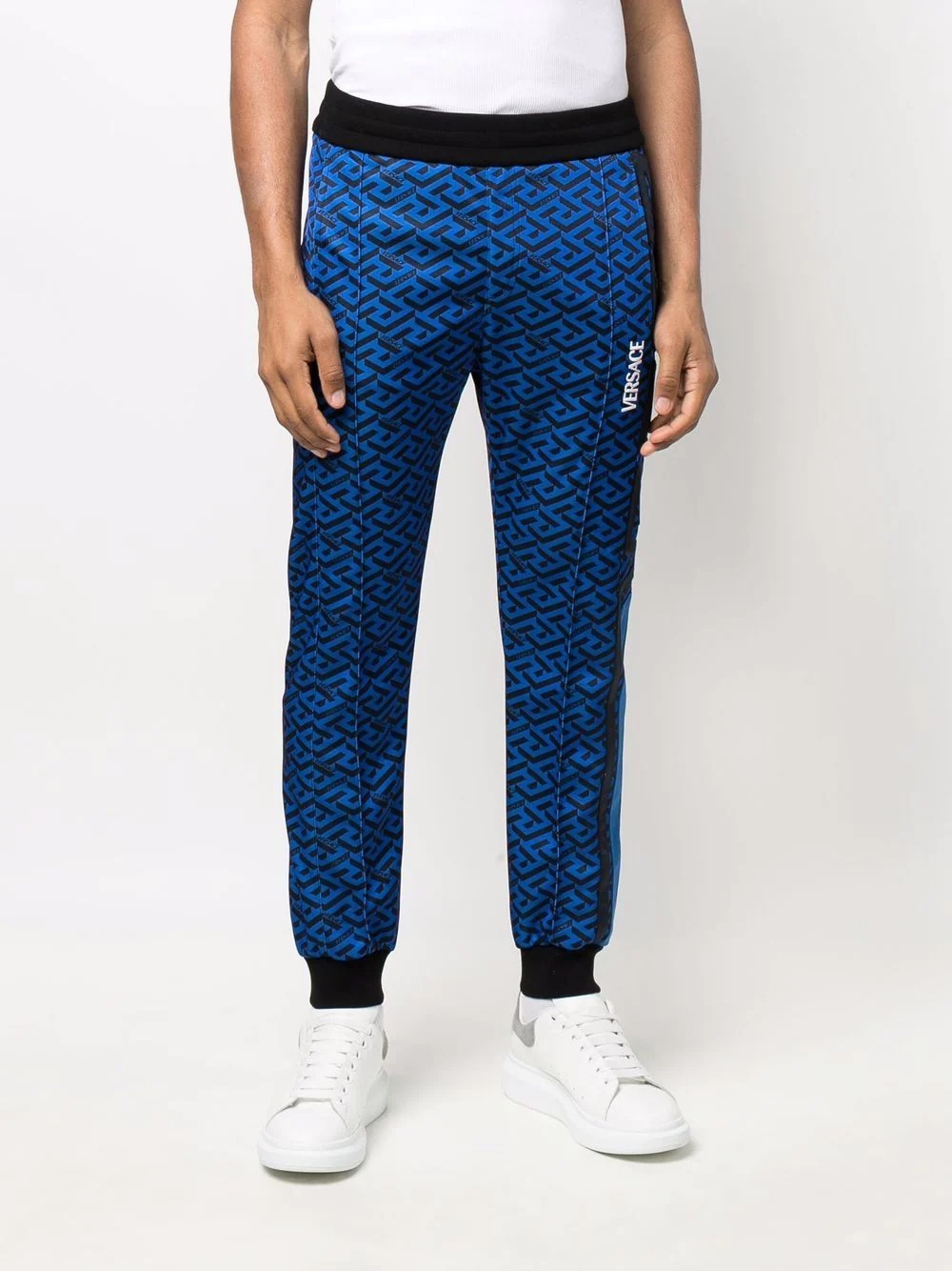 monogram-print track trousers - 3