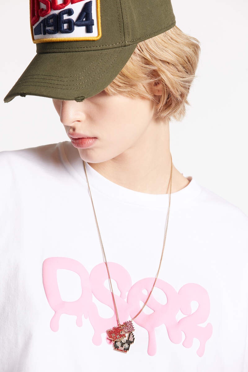 DSQ2 OVERSIZE CROPPED T-SHIRT - 4