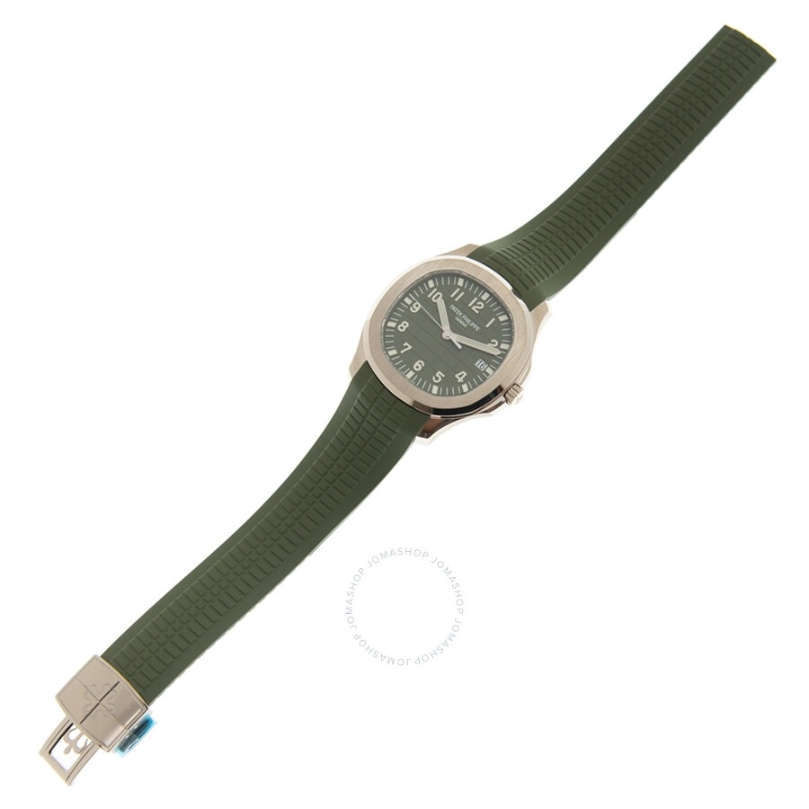 Patek Philippe Aquanaut Jumbo Automatic Green Dial Men's Watch 5168G-010 - 2