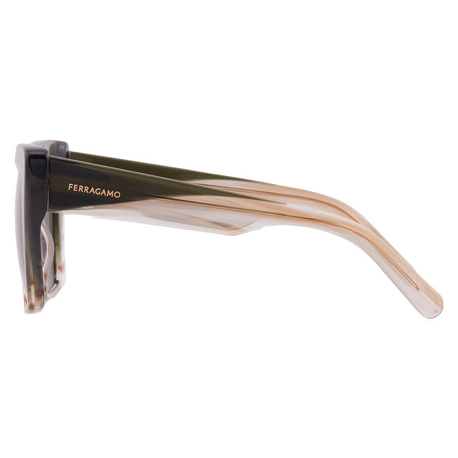 Ferragamo Green Square Ladies Sunglasses SF1060SN 263 55 - 4