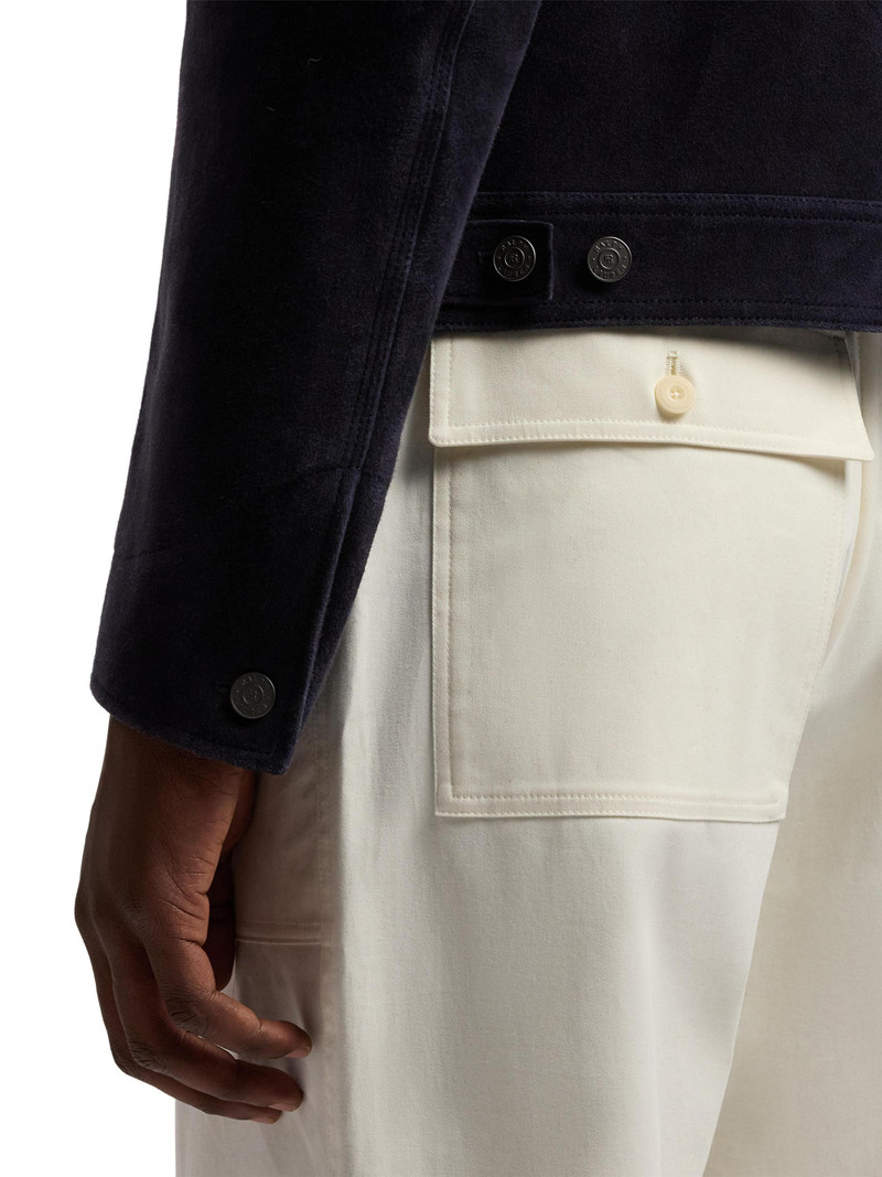 Men's Suede Jacket - Classic Chairman Navy 8