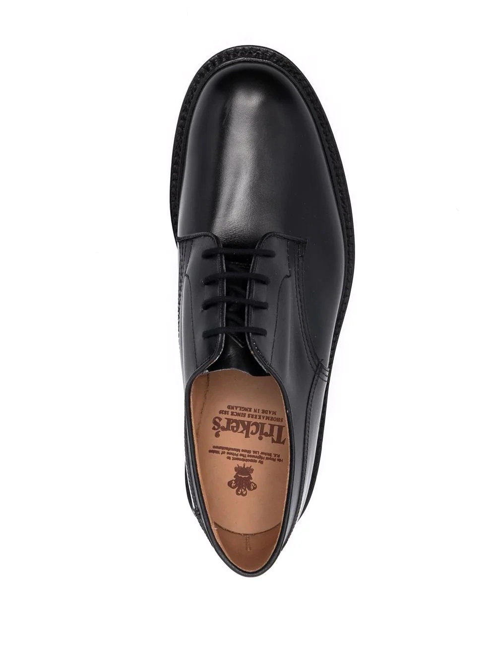 leather derby shoes - 4