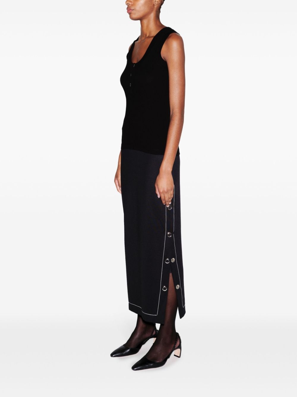 Henley tank top - 3