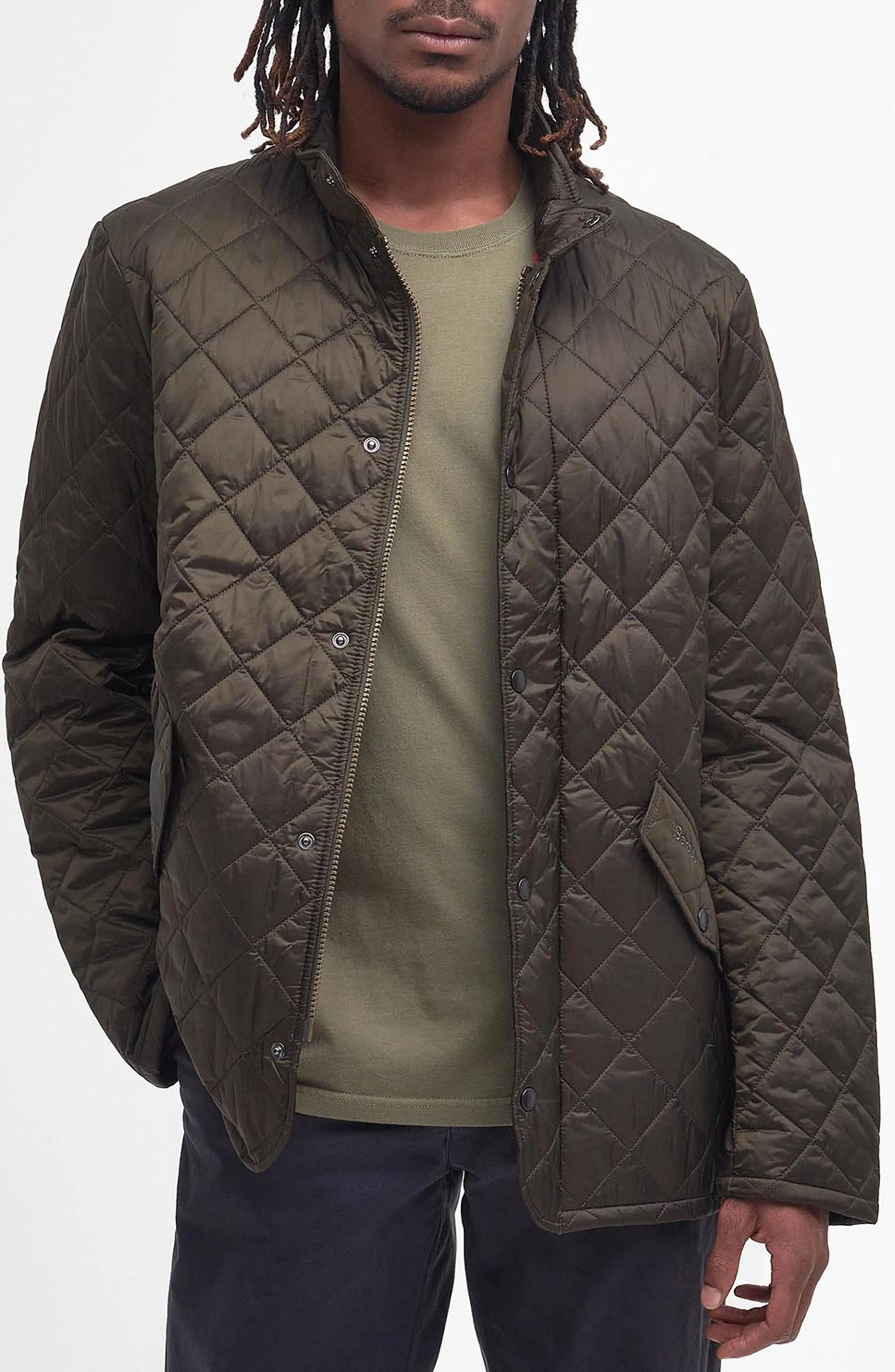 Barbour Flyweight Chelsea Quilted Jacket REVERSIBLE