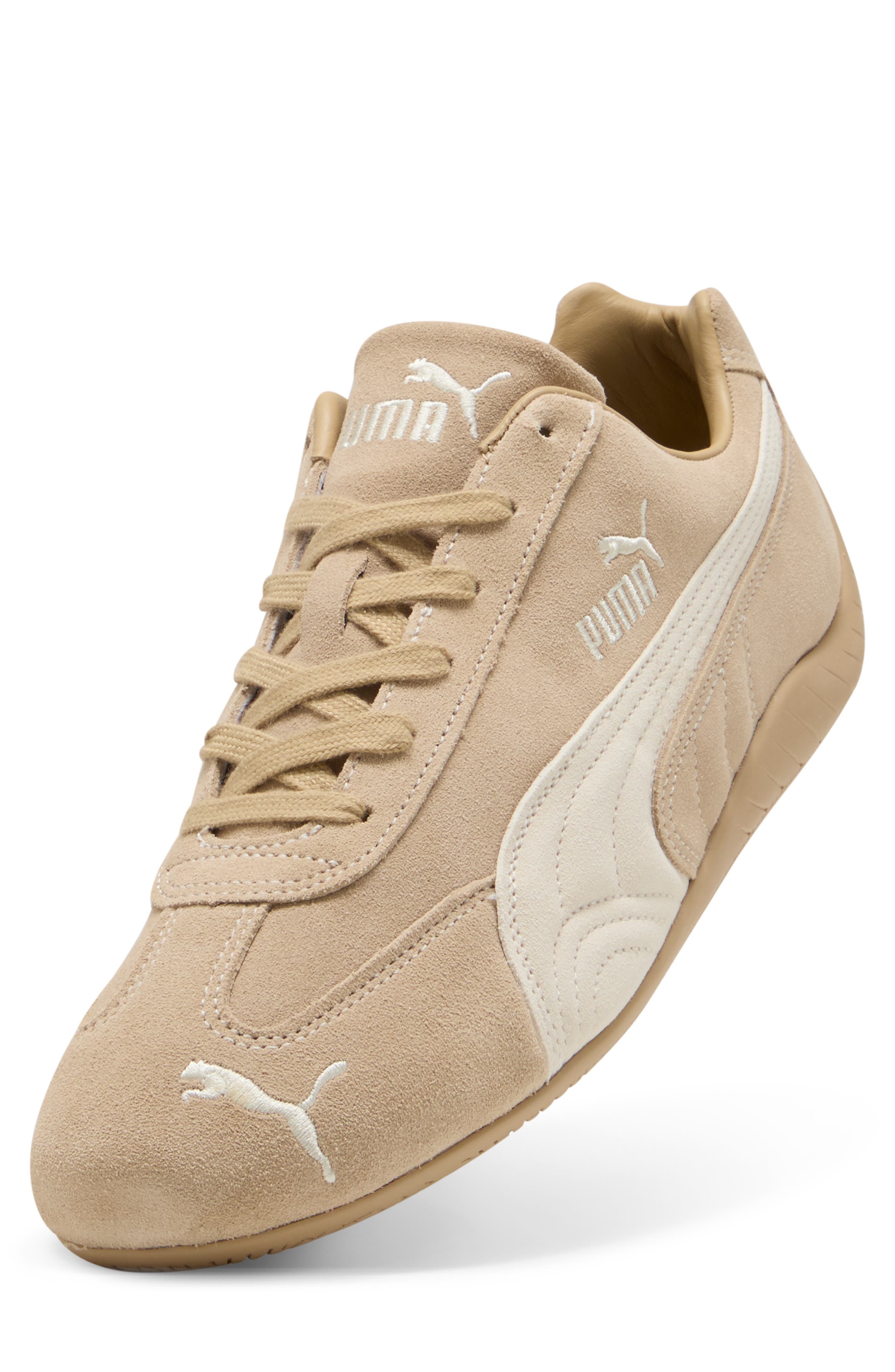 PUMA Speedcat TTF Sneaker in Prairie Tan-Frosted Ivory at Nordstrom - 4