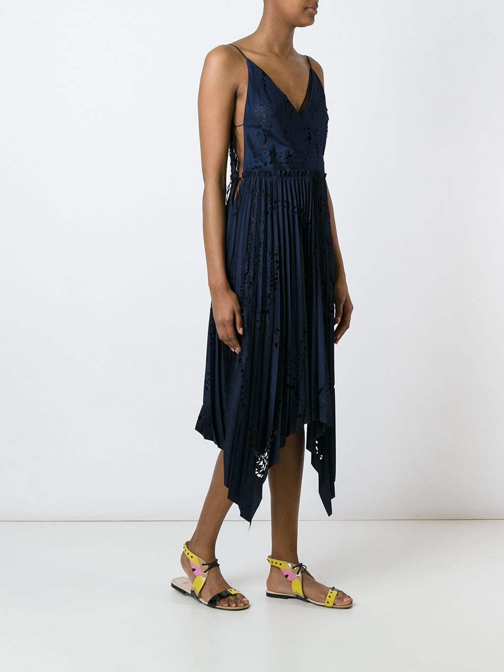 pleated dress - 3