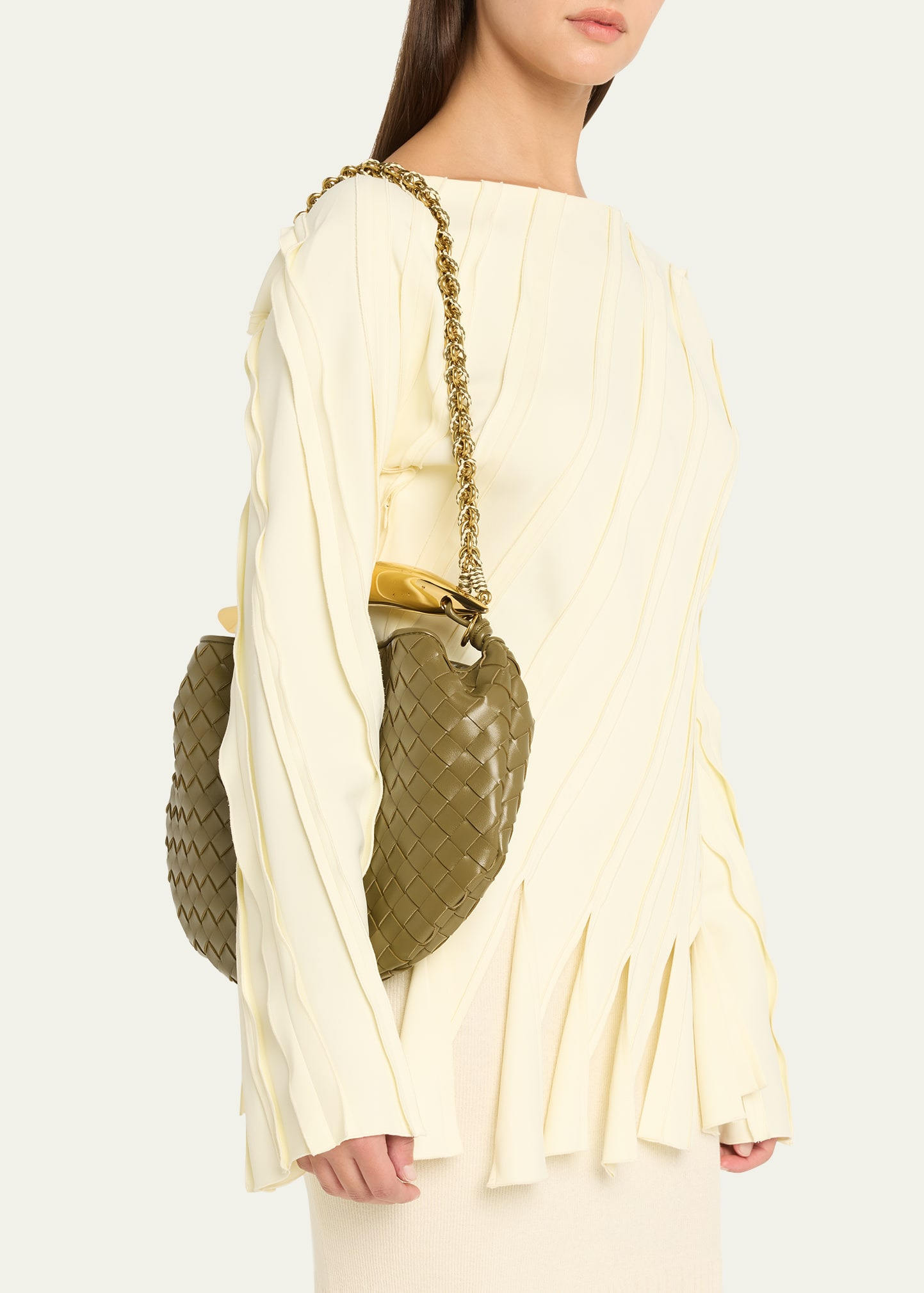 Sardine Small Nappa Leather Top-Handle Bag - 2