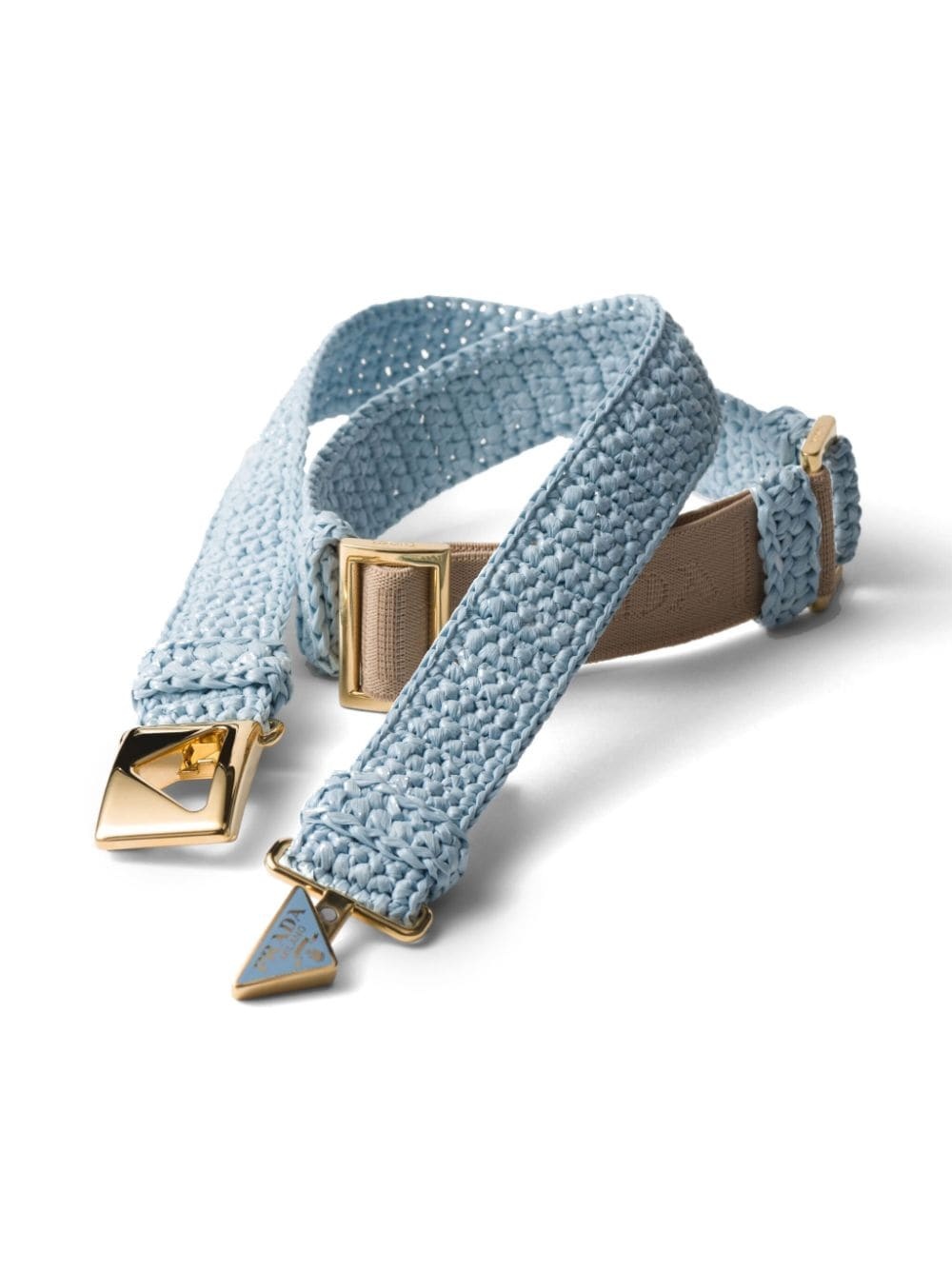 braided buckle-fastening belt - 2