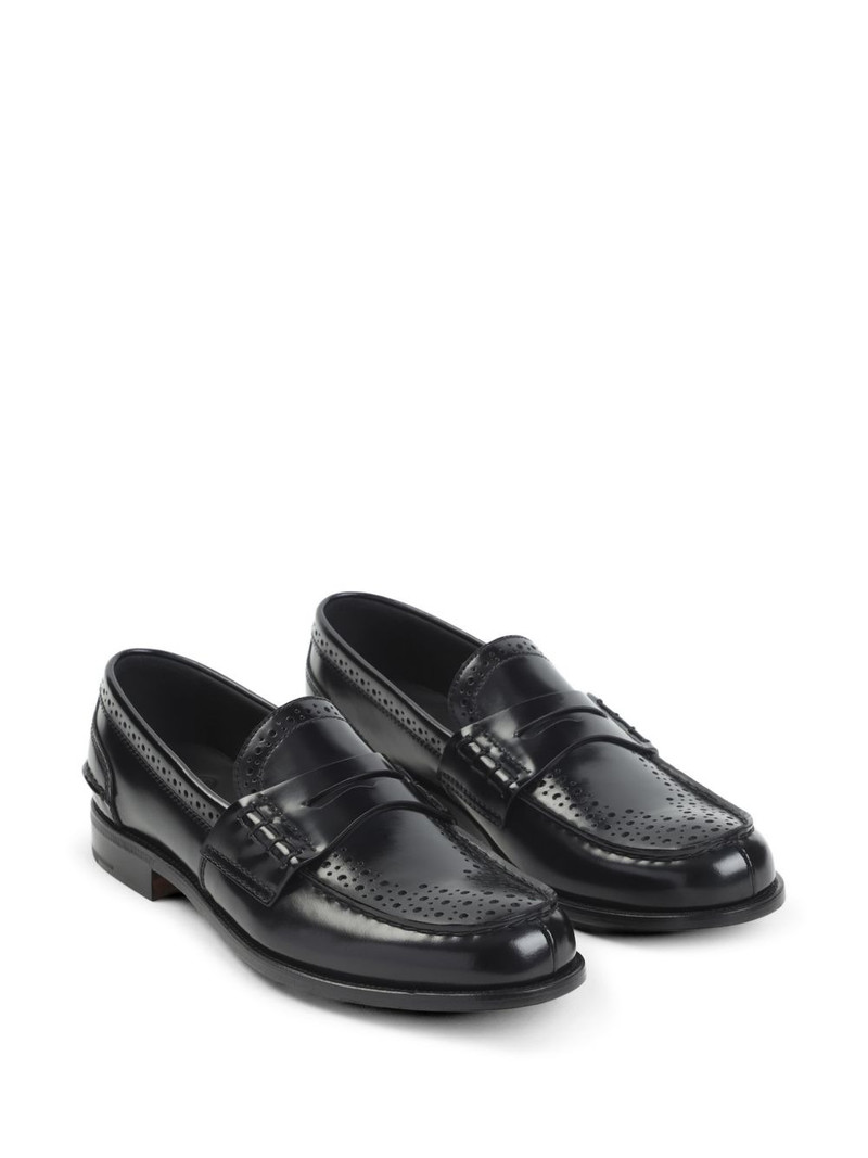 Church's Robin perforated-design loafers outlook