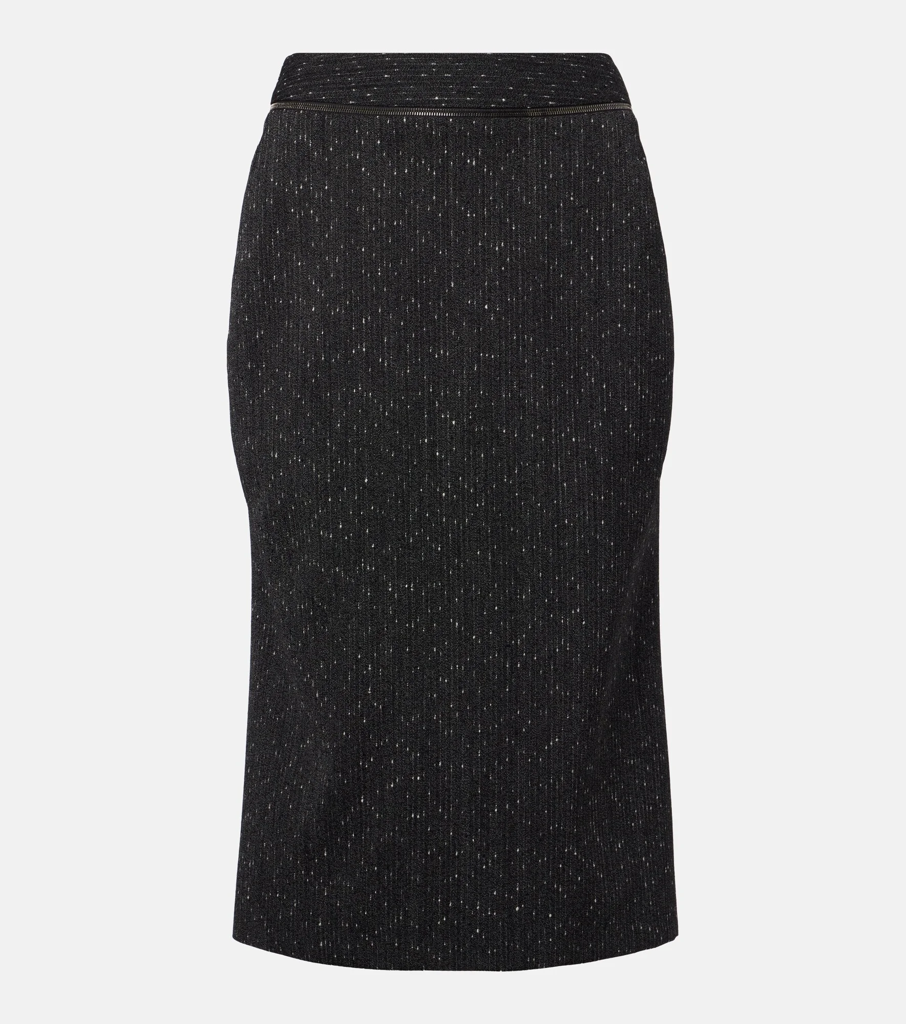 Pinstripe pencil skirt - 1
