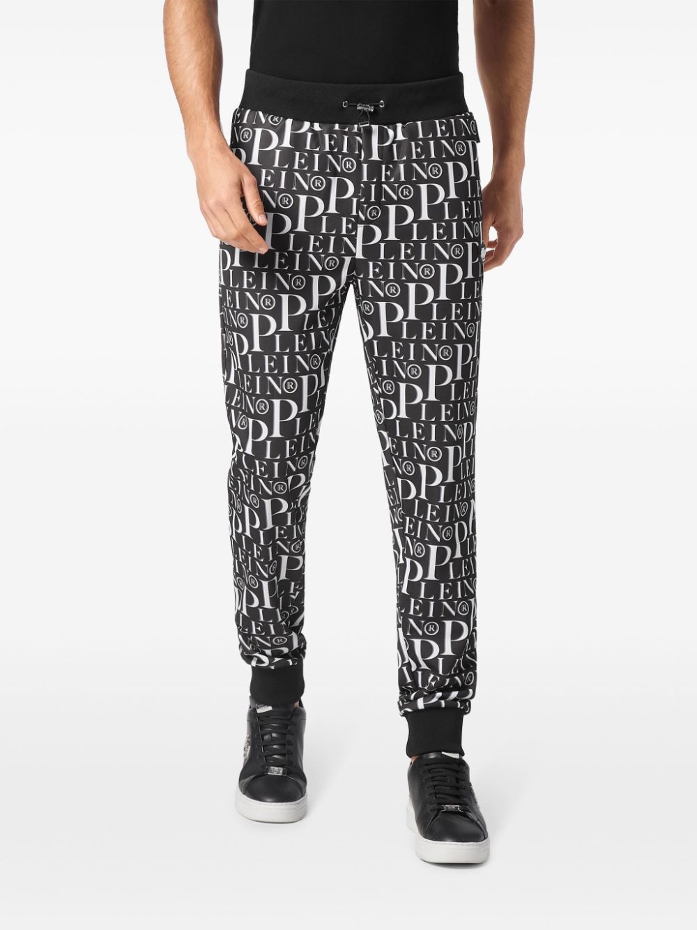 all-over logo-print track pants - 3