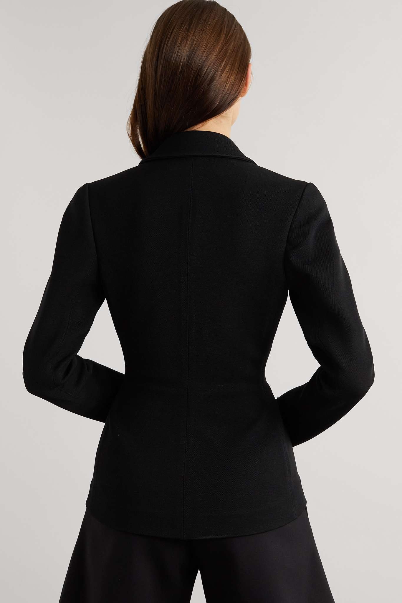 Archetypes double-breasted stretch-gabardine jacket - 3