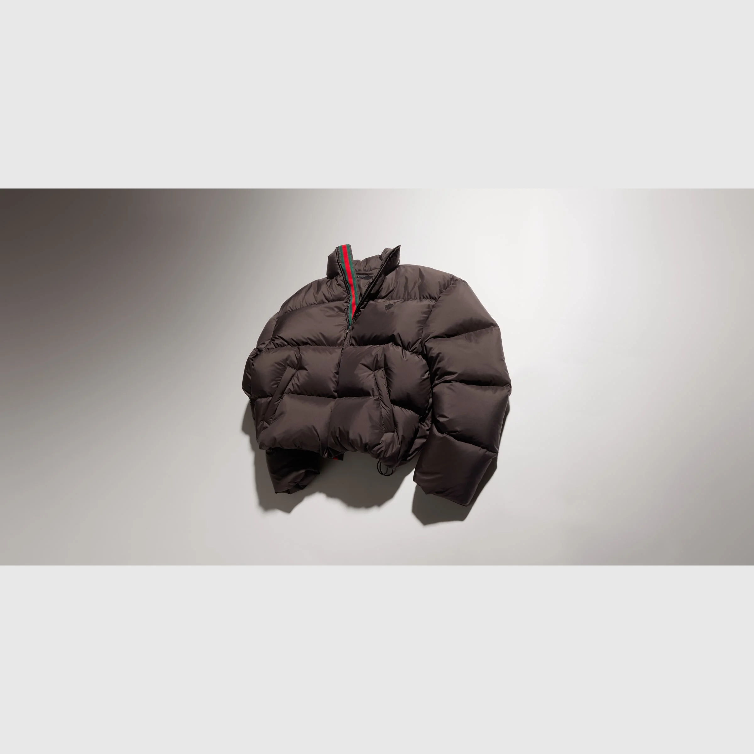Padded polyester puffer jacket - 1