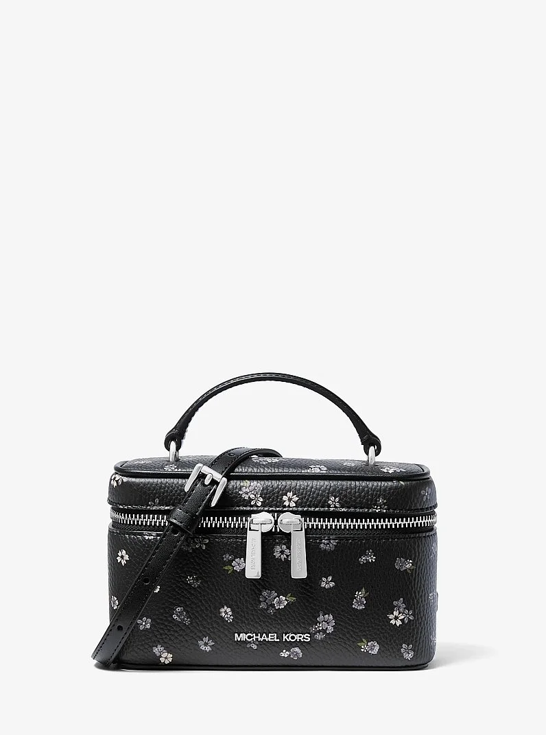 Vivi Small Floral Printed Vanity Crossbody Bag - 1