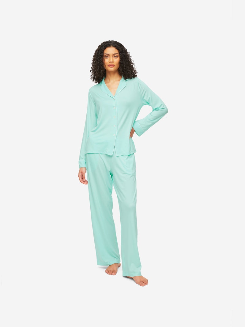Women's Pyjamas Lara Micro Modal Stretch Mint - 3