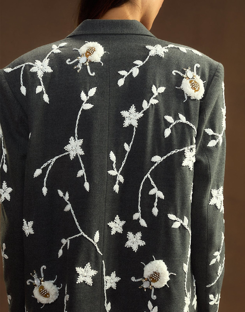 Fleur Embellished Blazer 7