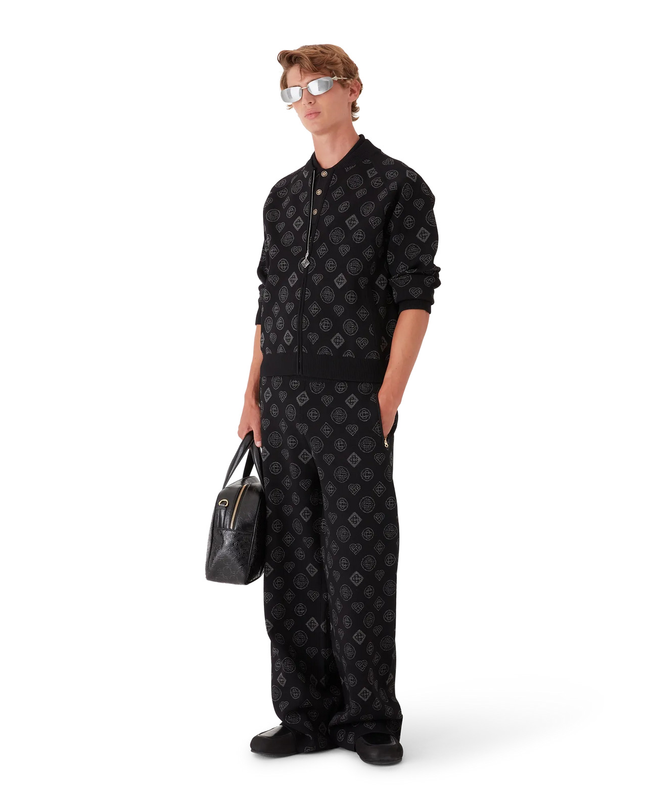 Monogram Jacquard Trousers | Casablanca Paris - 2