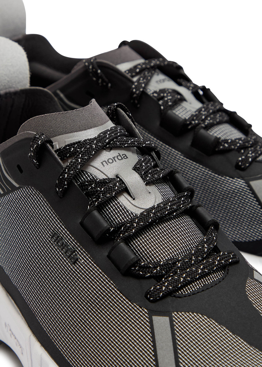 Norda 001 Cinder Mesh-knit Sneakers - 4