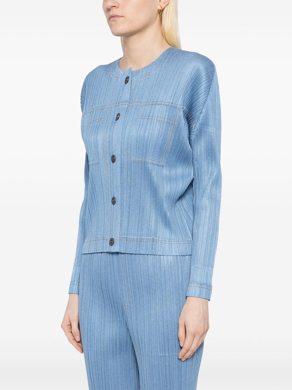 denim-like jacket - 3
