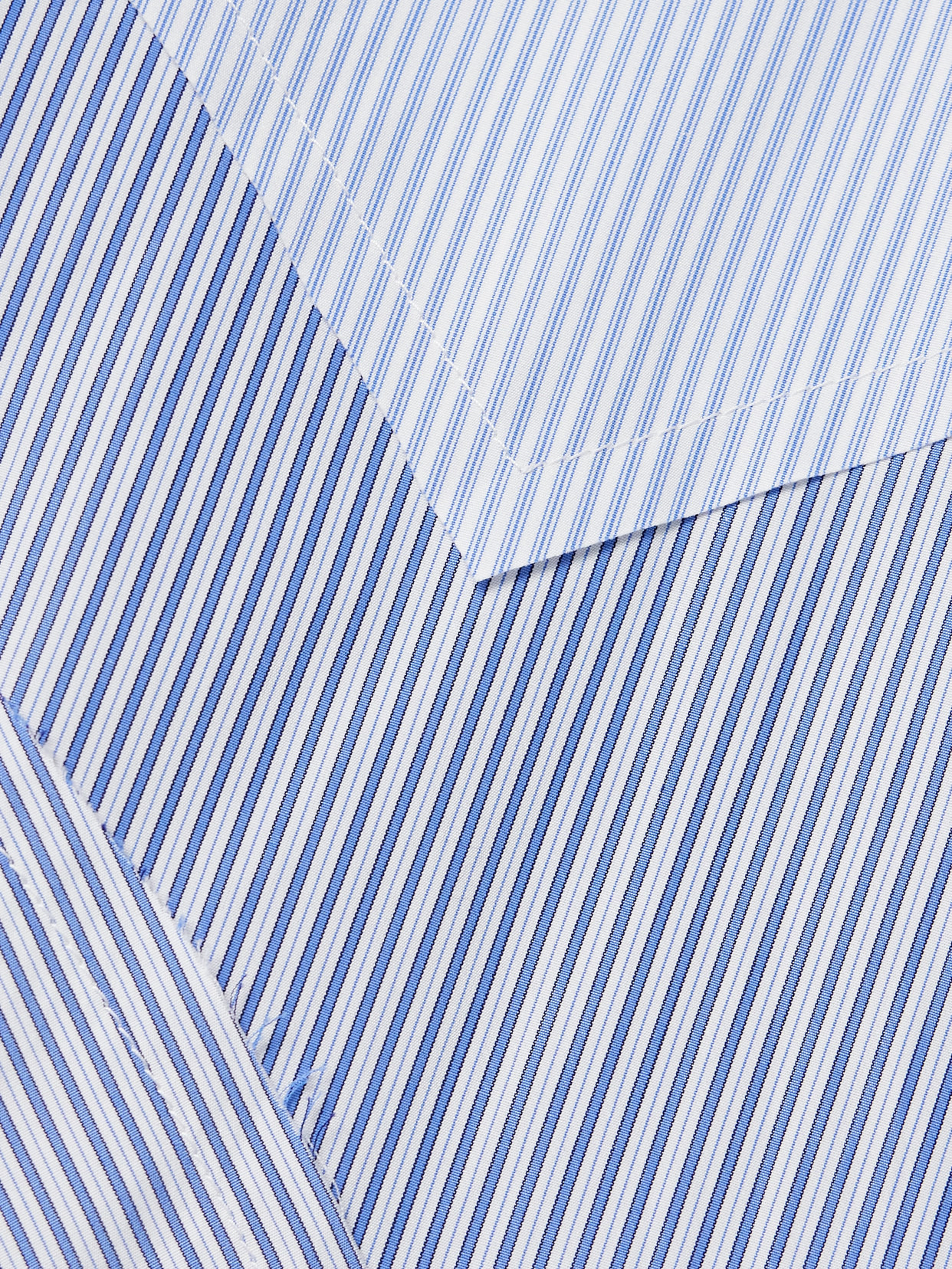 Paneled Striped Cotton-poplin Shirt - 4