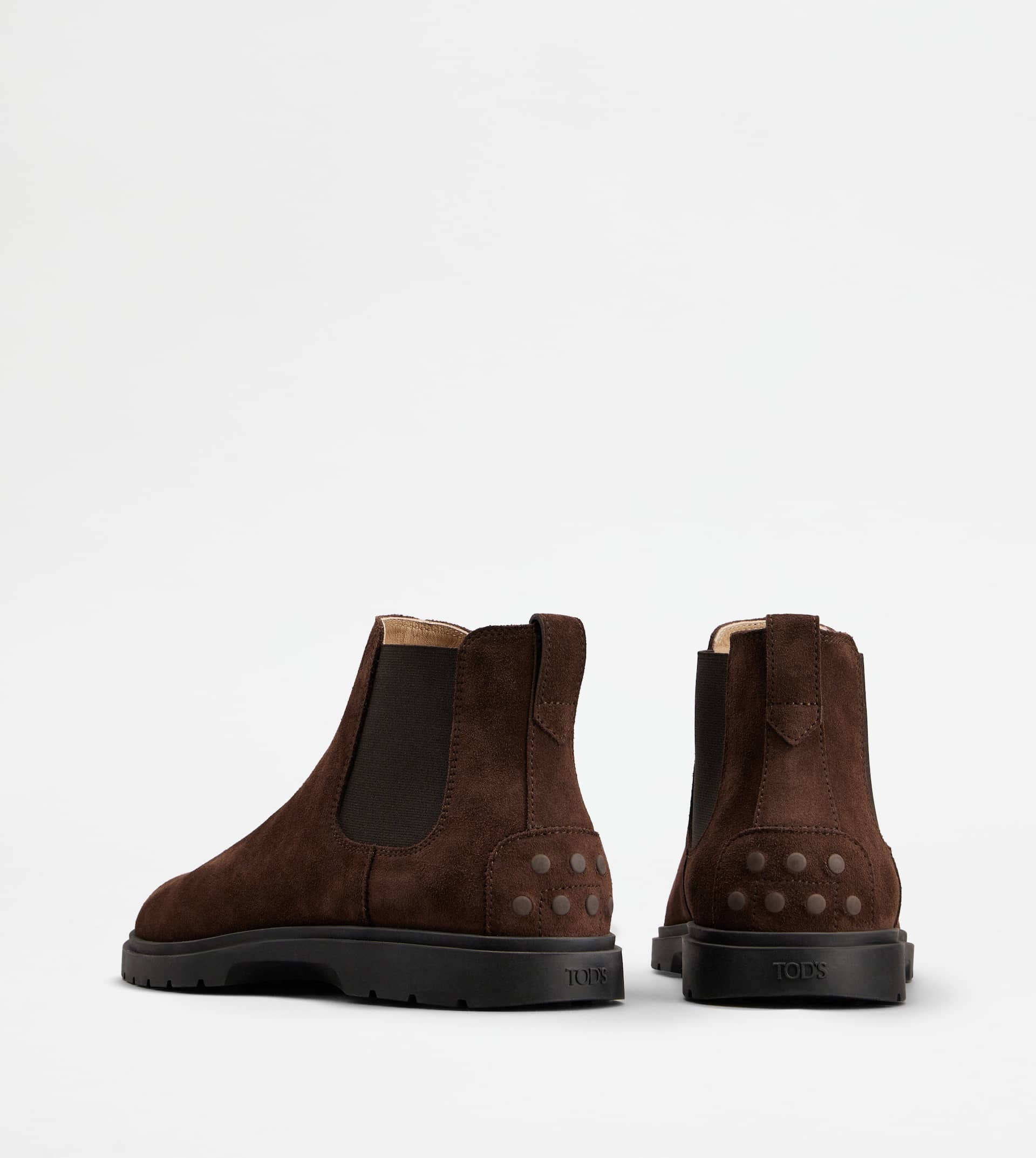 CHELSEA BOOTS IN SUEDE - BROWN - 3