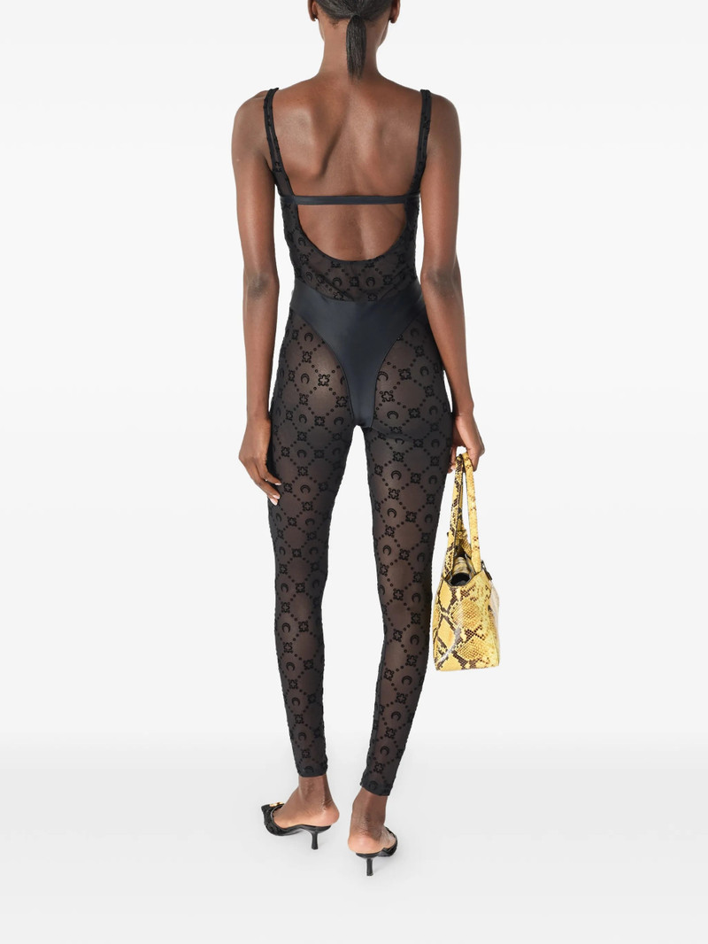 Marine Serre Moonogram Mesh Catsuit 3