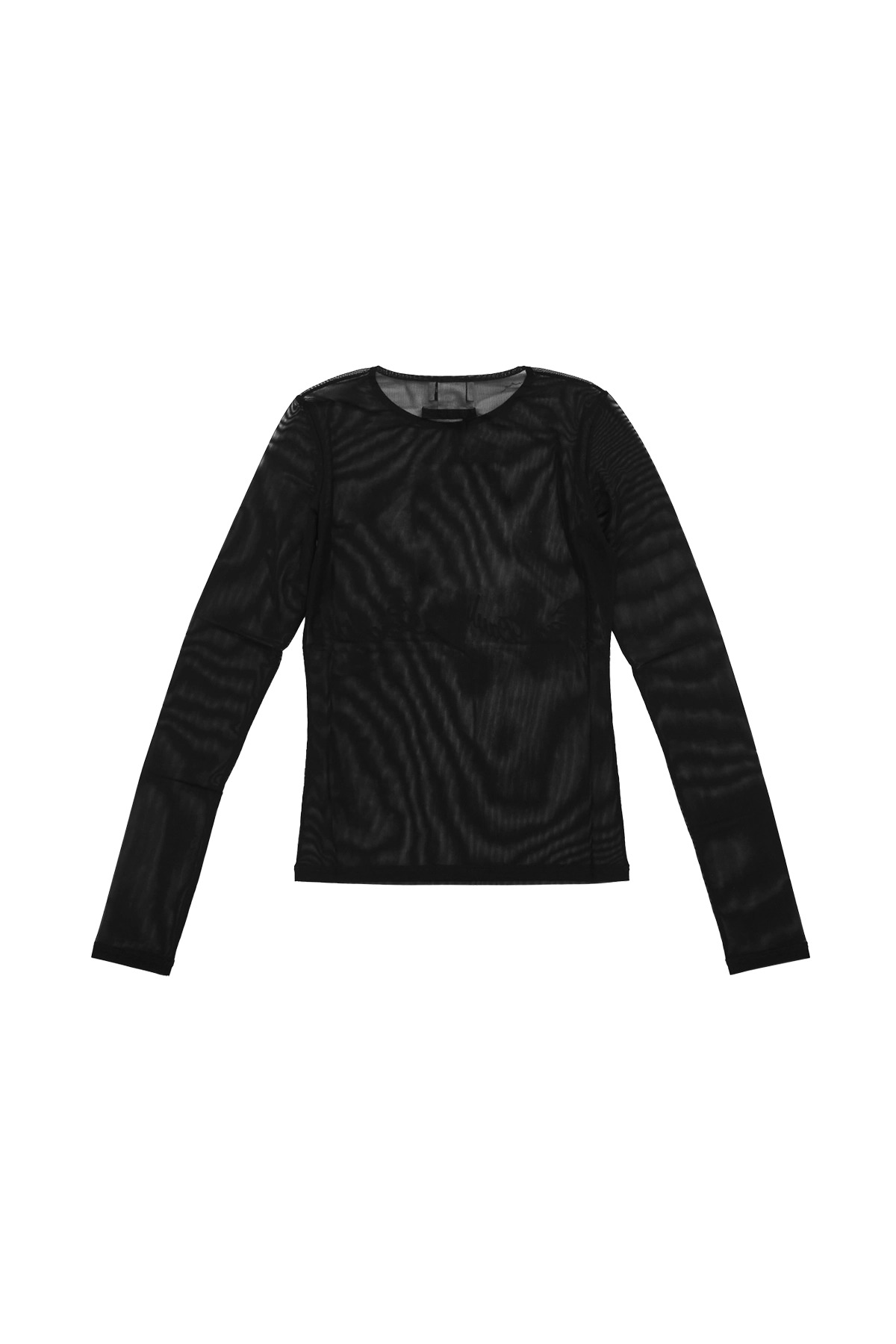 Jean Paul Gaultier Mesh Body-Con Top With Velvet Flocked Logo - 2