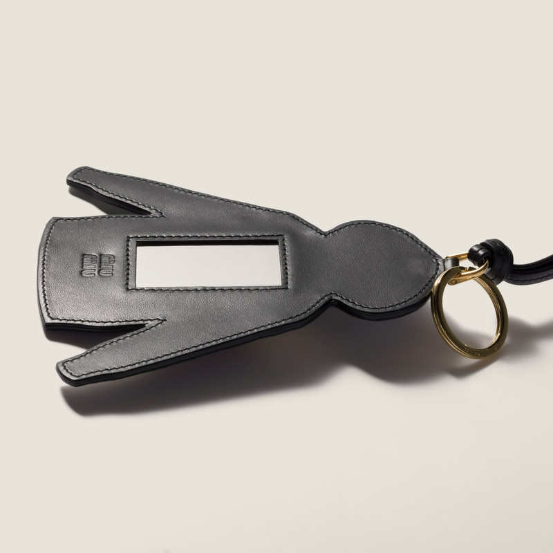 Miu Miu Leather keyring trick outlook