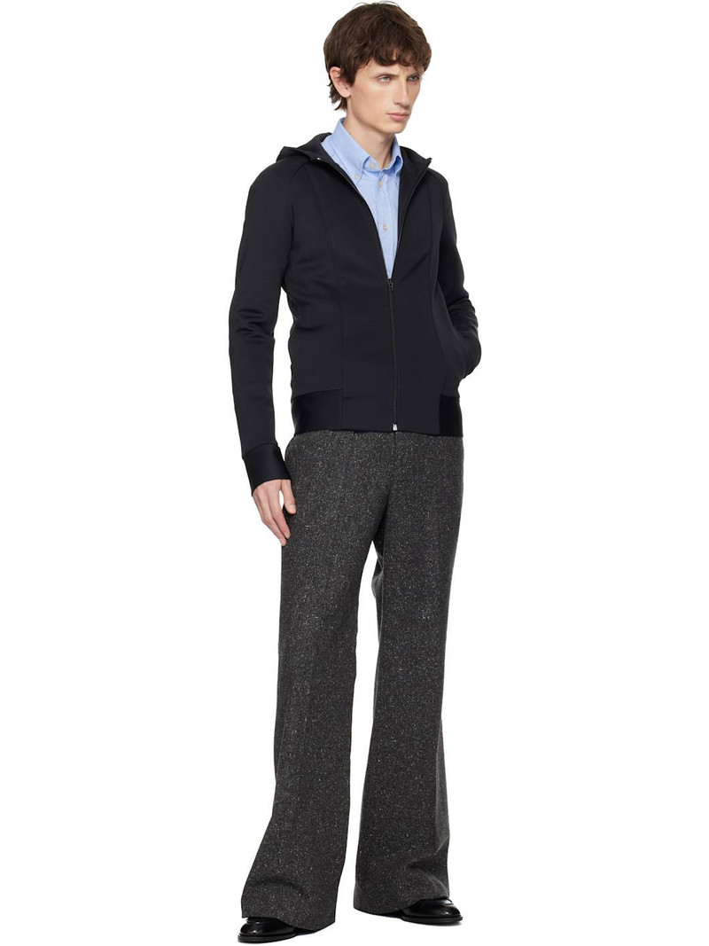 Valentino Gray Wool Trousers outlook