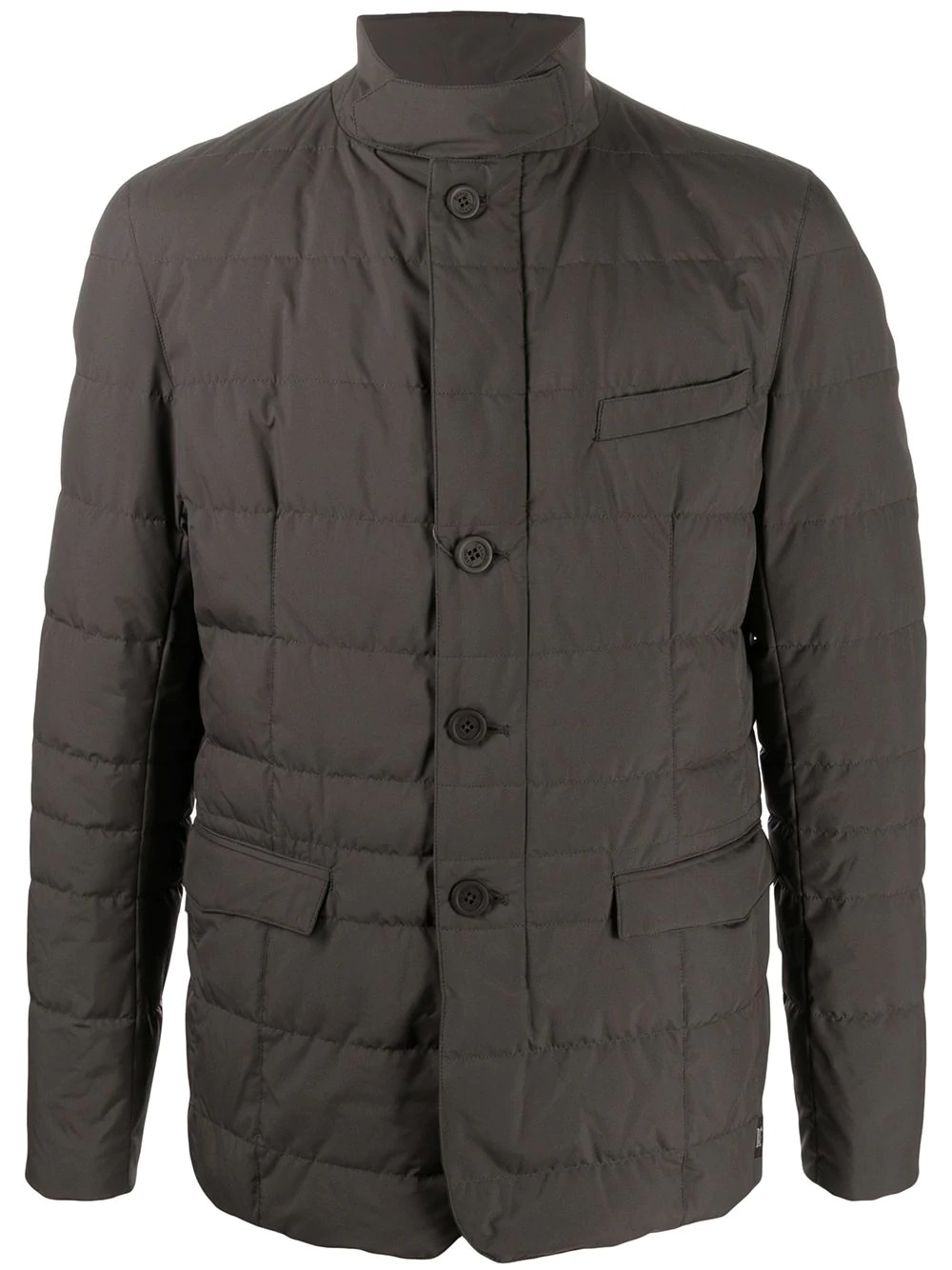 high-neck padded jacket - 1