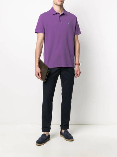 Etro embroidered logo polo shirt outlook