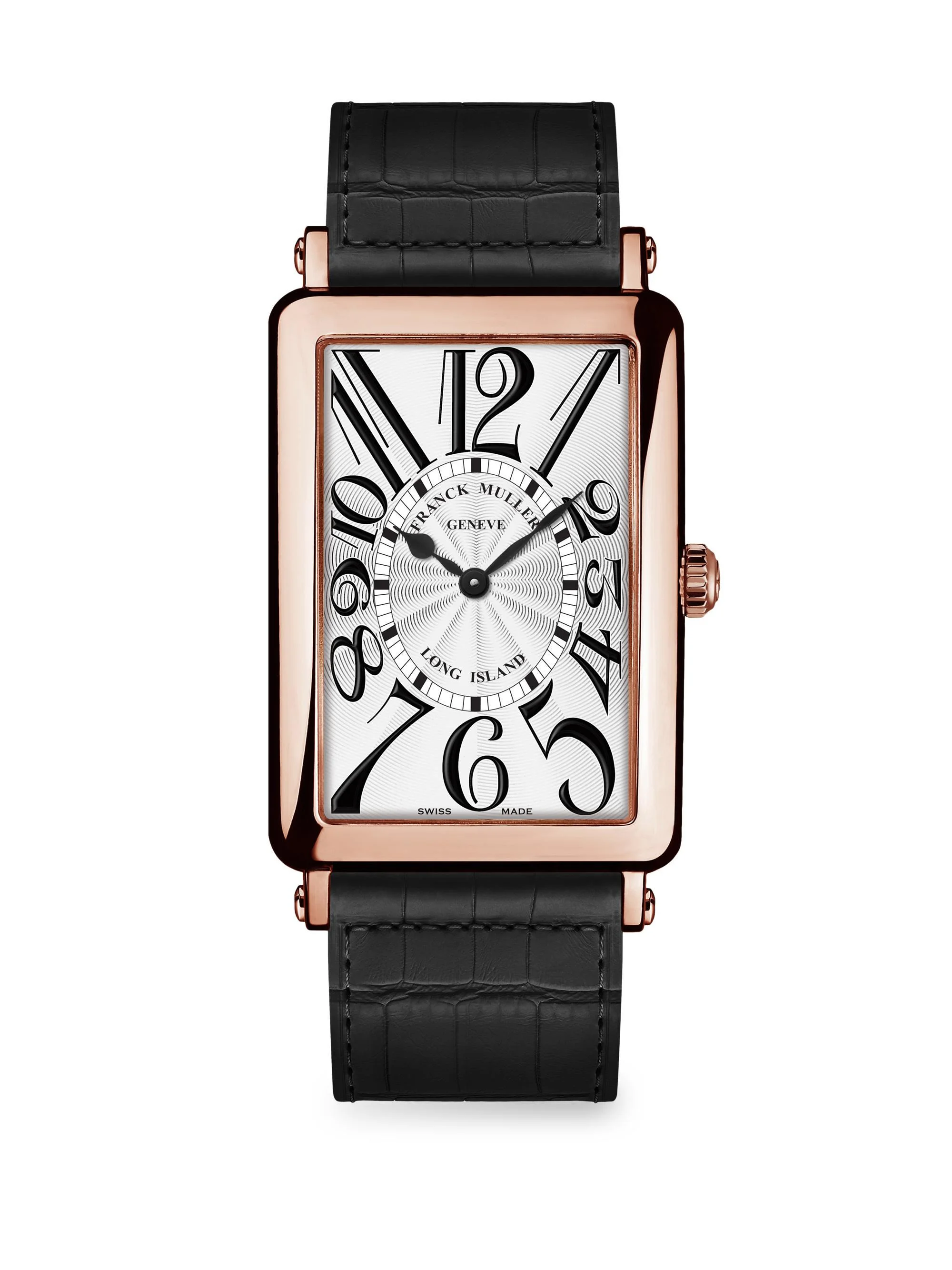 Women's Long Island Rose Gold & Alligator Strap Watch - 1