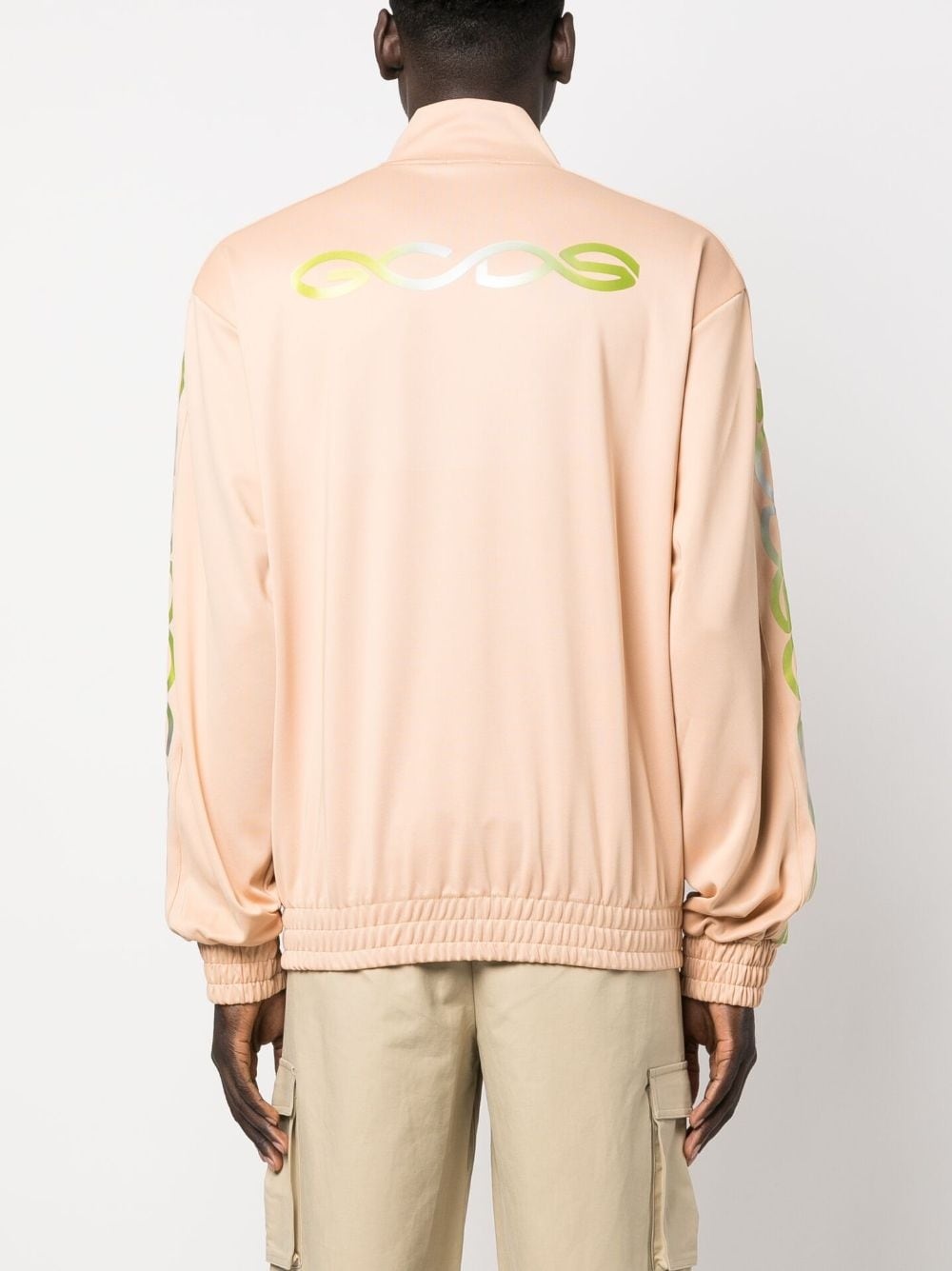 reflective logo-print sweatshirt - 4