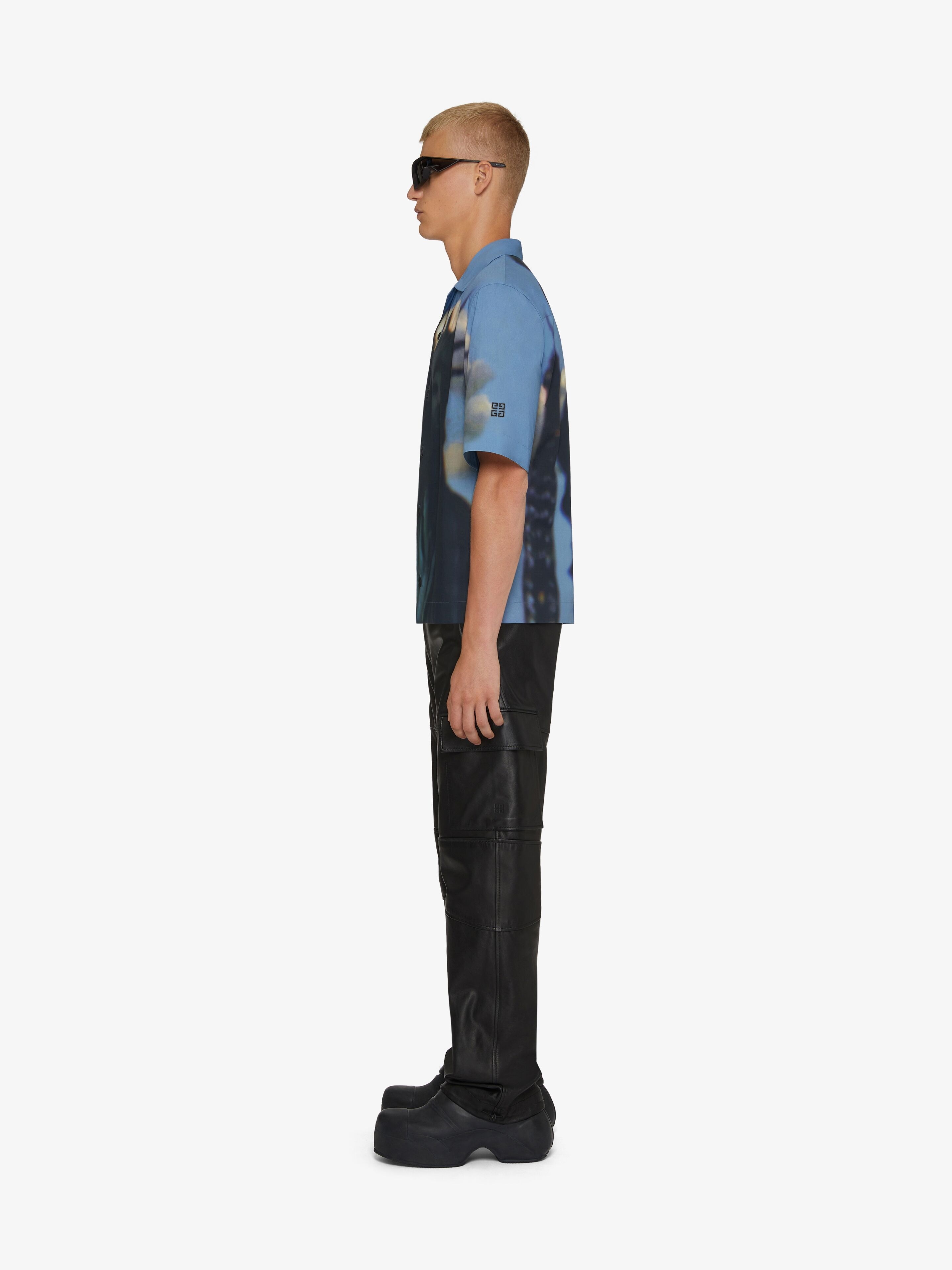 HAWAIIAN COLLAR SHIRT IN POPLIN - 3