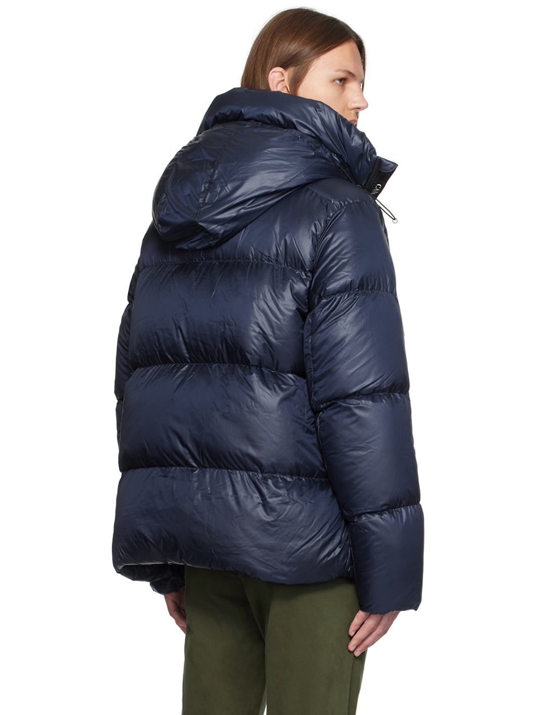 Navy Crofton Puffer Down Jacket - 3