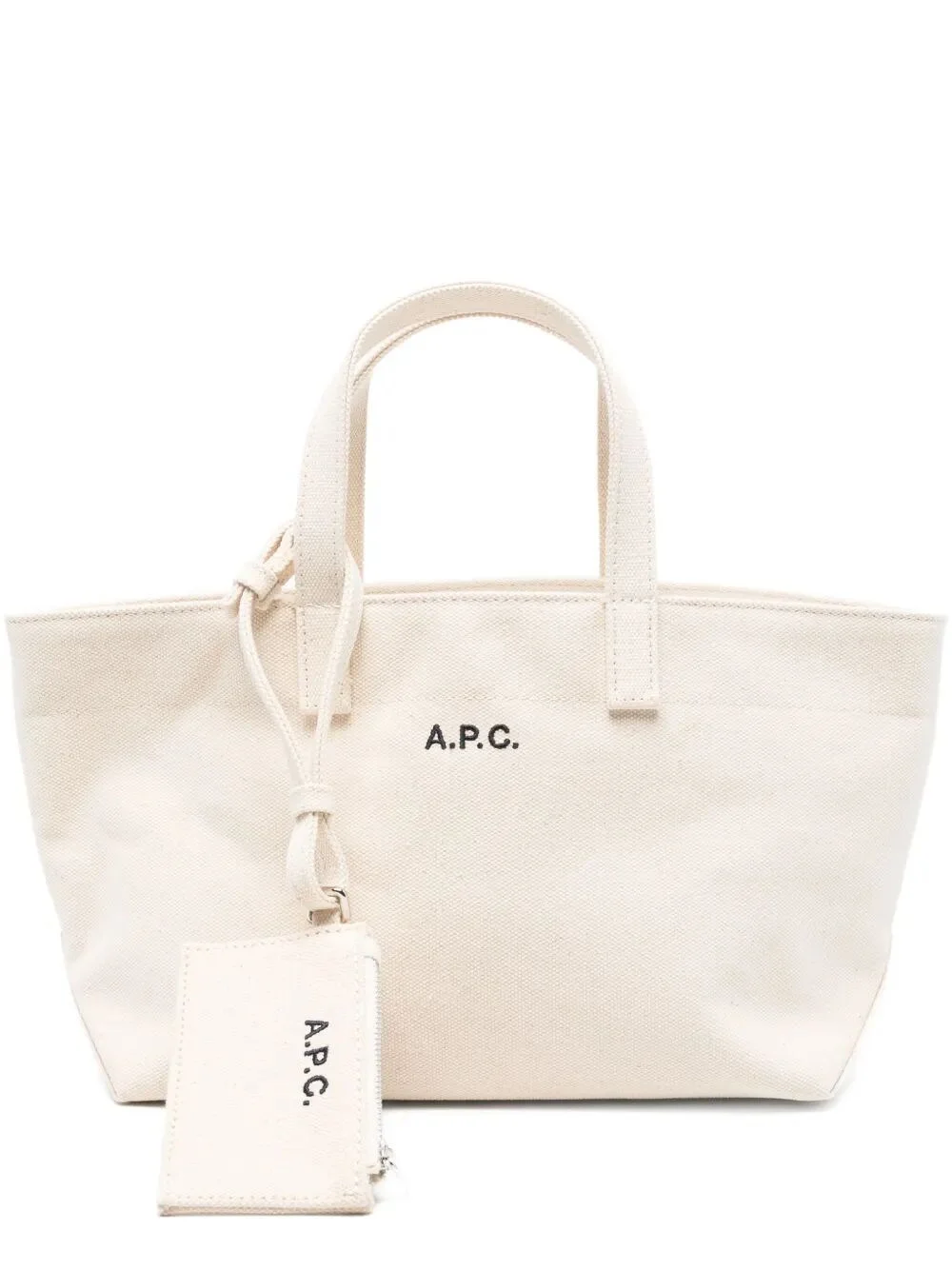 A. P.C. "Le Drummer Toile" Small Tote Bag - 1